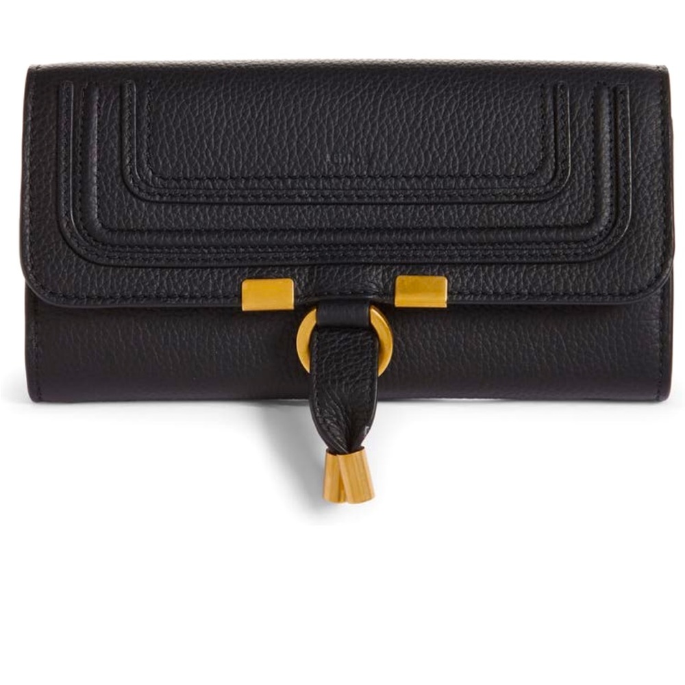 Chloe Marcie Leather Long Wallet